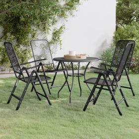 Garden Dining Set Anthracite