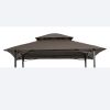 Canopy ONLY!!!--8x5Ft Grill Gazebo Replacement Canopy; Double Tiered BBQ Tent Roof Top Cover