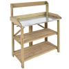 Garden Wooden Plant Bench Work Station