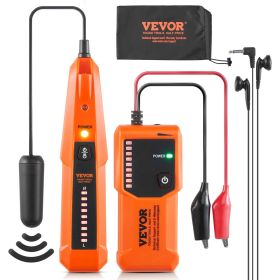 VEVOR Underground Cable Locator, 3 FT Max. Detection Depth, Wire Tracer Break Detector Finder with Earphone