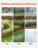 Weather-Resistant Steel Landscape Edging 6 Packs 40x8 in Yard Edging Border