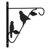Hanging Basket Bracket Black Powder-coated steel Medium