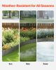 Steel Landscape Edging 5 Packs 39x4in Rust-Resistant Edging Border Dark Gray