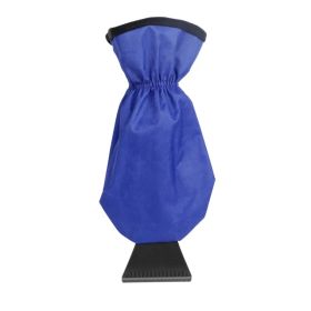 Ice Scraper Glove Car Windshield Snow Scraper Remover Glove Lined Of Fleece Winter Ice Scraper Mitt (Option: Purple)