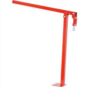 T Fence Post Puller 36 Inches, Suitable For Circular Fence Posts (Color: Red)