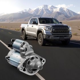 Starter High Torque Starter Motor For Pontiac Toyota 17841 2800330 3371171 (Option: Silver)