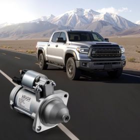 Starter High Torque Starter Motor For BMW 3.0L L6 2008-2011 17922 LRS02298 (Option: Silver)